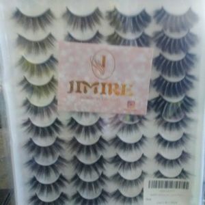 BRAND NEW JIMIRE 20 Pack Gorgeous FAUX MINK Lashes